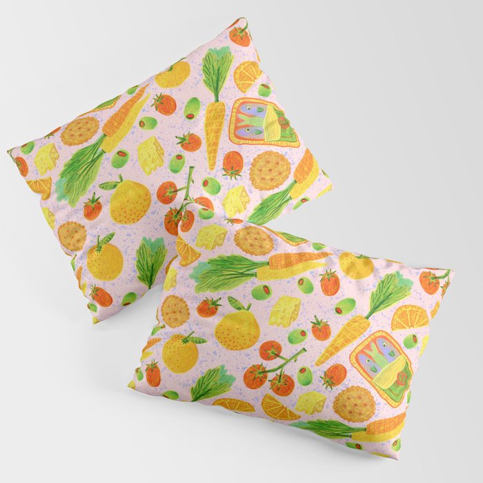 Kitchen Snacks & Apps in Berry Pink Pillow Sham Gallery Image 1