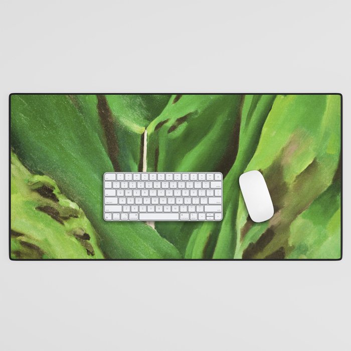 Georgia O'Keeffe Waterfall No. 3 Desk Mat Gallery Image 1