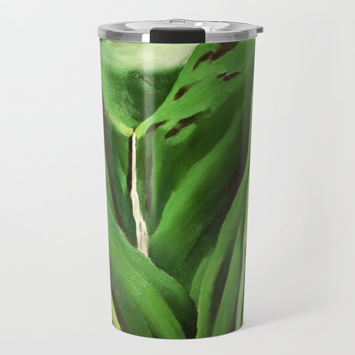 Georgia O'Keeffe Waterfall No. 3 Travel Mug Gallery Image 1