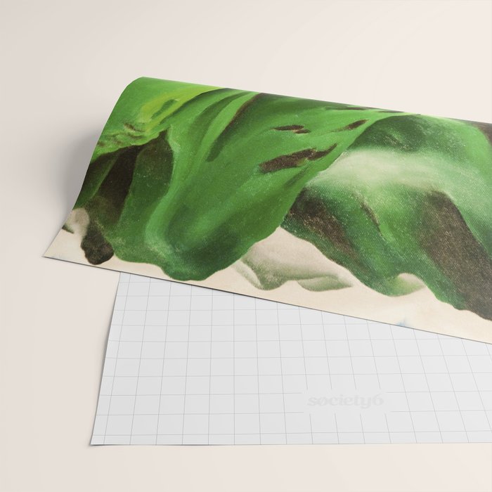 Georgia O'Keeffe Waterfall No. 3 Wrapping Paper Gallery Image 2