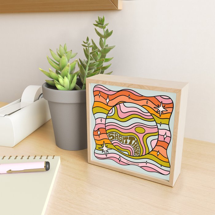 Sagittarius Planet Mini Art Print Gallery Image 2
