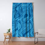 Blue Agate Texture 07 Window Curtain Gallery Image 5
