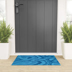 Blue Agate Texture 07 Welcome Mat Gallery Image 3