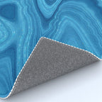 Blue Agate Texture 07 Rug Gallery Image 4