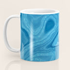 Blue Agate Texture 07 Coffee Mug Gallery Image 3