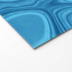 Blue Agate Texture 07 Welcome Mat Gallery Image 2