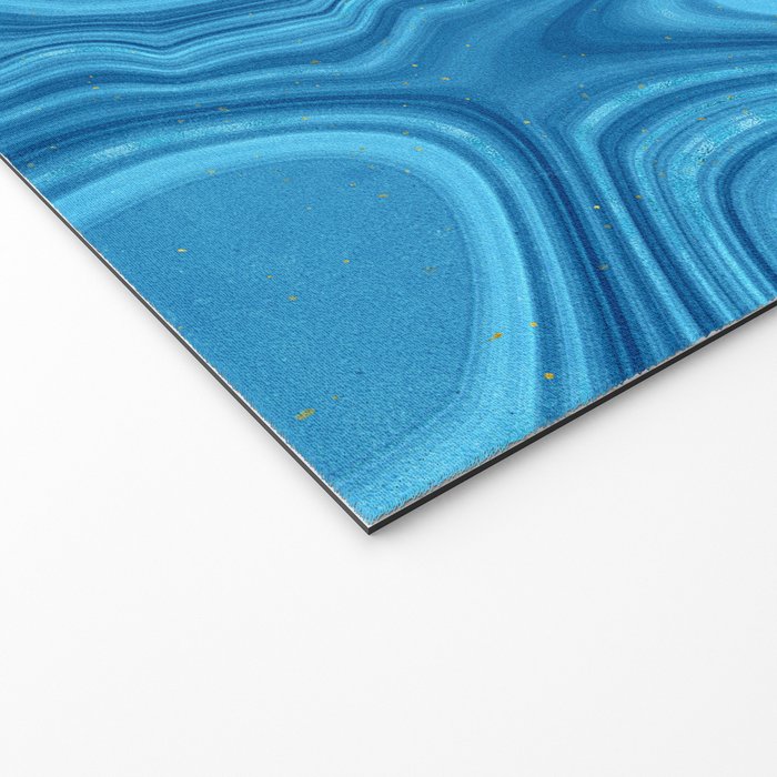 Blue Agate Texture 07 Welcome Mat Gallery Image 2