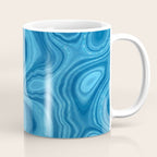 Blue Agate Texture 07 Coffee Mug Gallery Image 1