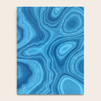 Blue Agate Texture 07 Notebook Gallery Image 4