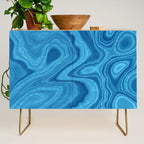 Blue Agate Texture 07 Credenza Gallery Image 1
