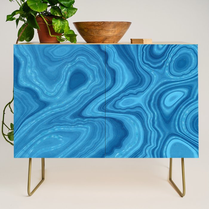 Blue Agate Texture 07 Credenza Gallery Image 1