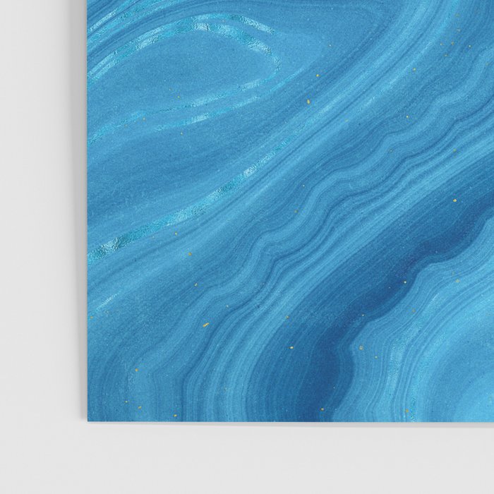 Blue Agate Texture 07 Poster Gallery Image 3