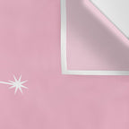 Gemini Zodiac Star Constellation Line Art Soft Pink Wall Tapestry Gallery Image 3