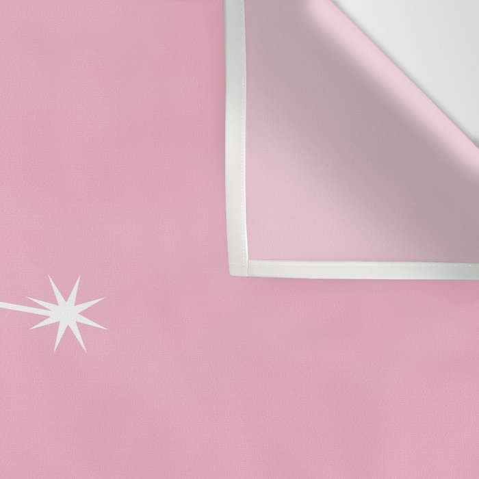 Gemini Zodiac Star Constellation Line Art Soft Pink Wall Tapestry Gallery Image 3