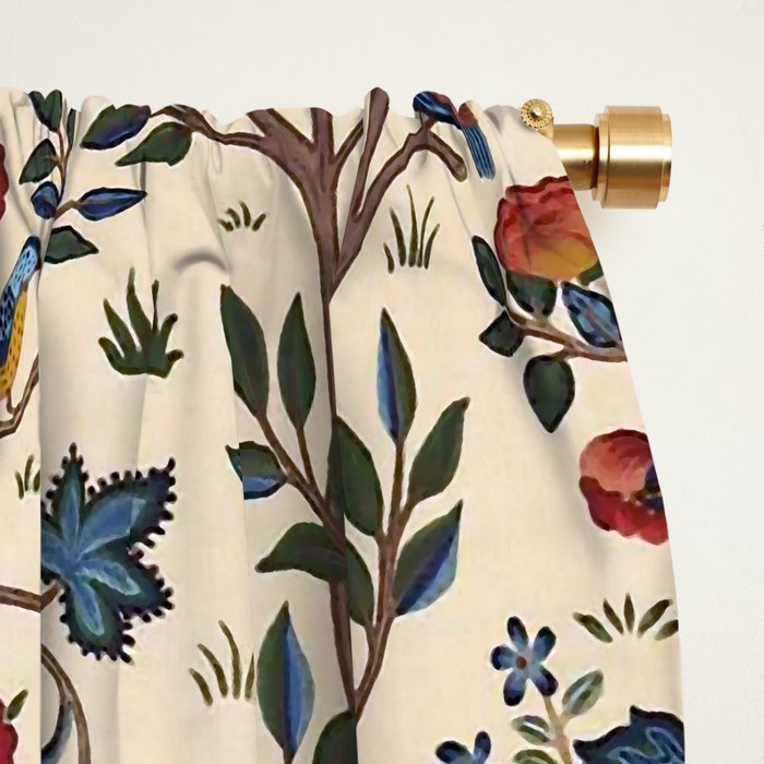 William Morris "Kelmscott Tree" 1. Window Curtain Gallery Image 2