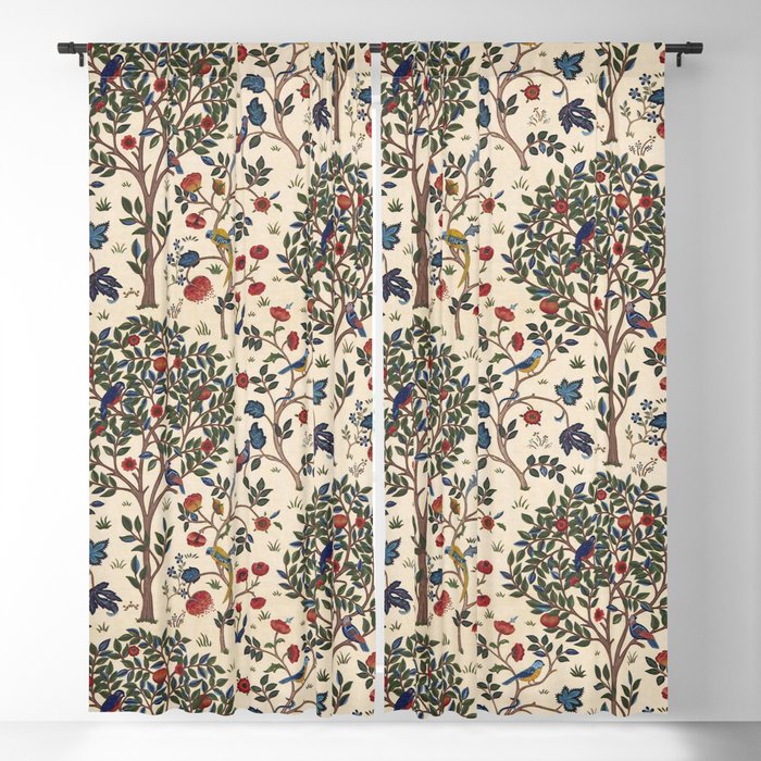 William Morris "Kelmscott Tree" 1. Window Curtain Gallery Image 5