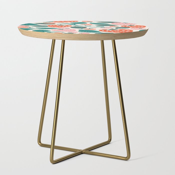 Strawberry Fields - Teal Side Table Gallery Image 1