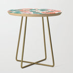 Strawberry Fields - Teal Side Table Gallery Image 1