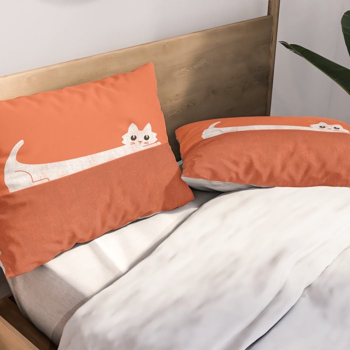 Mark's Superpower: cat Superstretch Pillow Sham Gallery Image 2