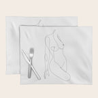 Single Nude Placemat Gallery Image 1