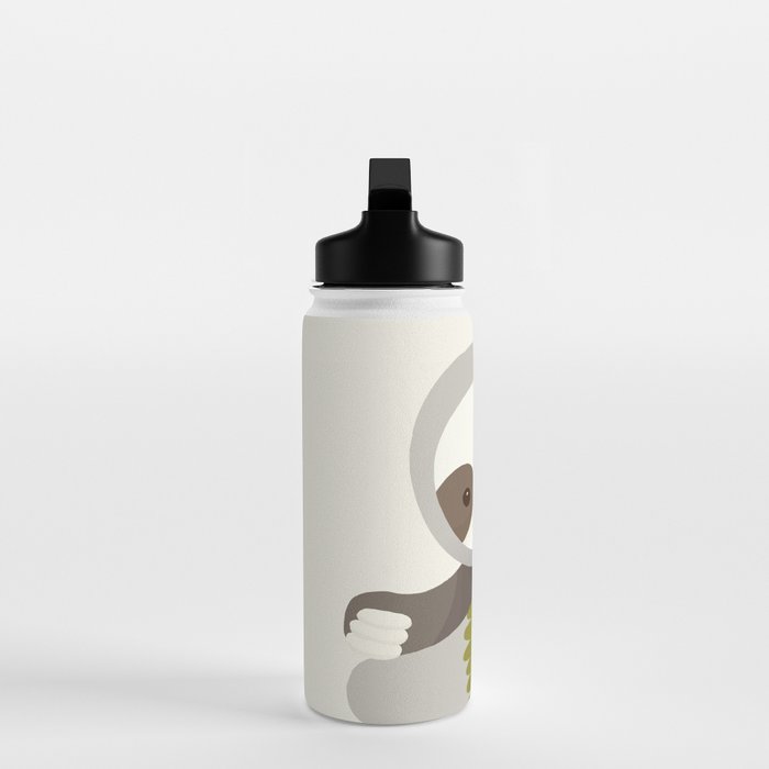 Whimsical Sloth Water Bottle Gallery Image 3