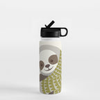 Whimsical Sloth Water Bottle Gallery Image 1