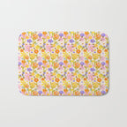 Flower Power Light Bath Mat Gallery Image 1