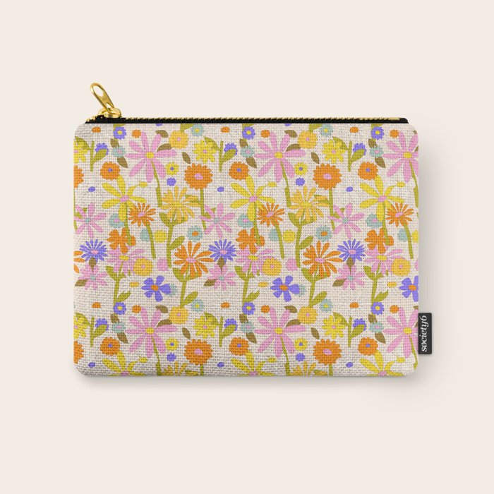 Flower Power Light Carry All Pouch Gallery Image 1