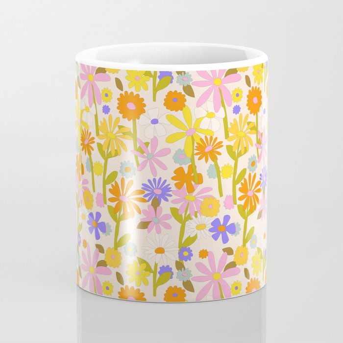 Flower Power Light Coffee Mug Gallery Image 4
