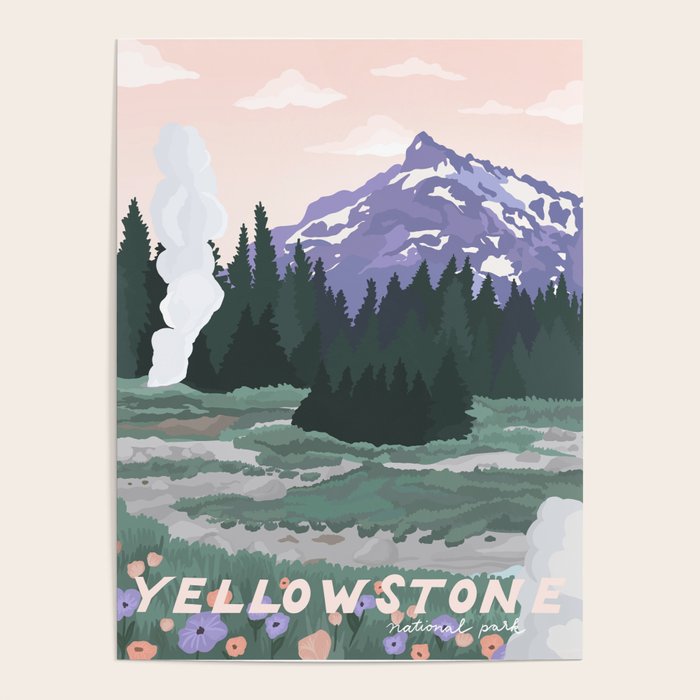 Yellowstone National Park Poster Gallery Image 1