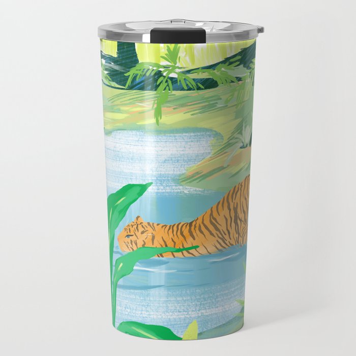 Deep in a Rainforest Travel Mug Gallery Image 1