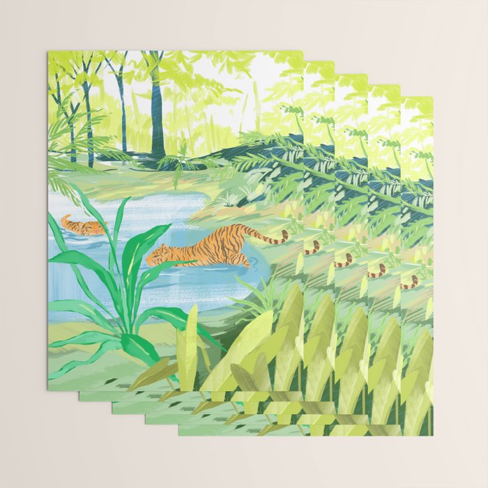 Deep in a Rainforest Wrapping Paper Gallery Image 3