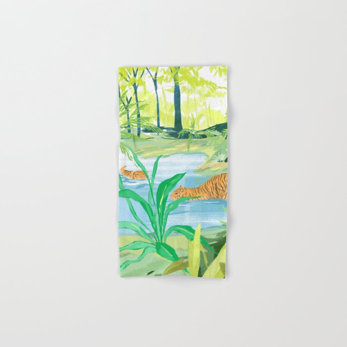 Deep in a Rainforest Bath Towel Gallery Image 1