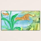 Deep in a Rainforest Desk Mat Gallery Image 3