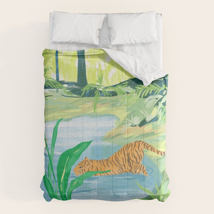Deep in a Rainforest Comforter Gallery Image 1