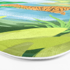 Deep in a Rainforest Bath Mat Gallery Image 3