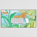 Deep in a Rainforest Desk Mat Gallery Image 1