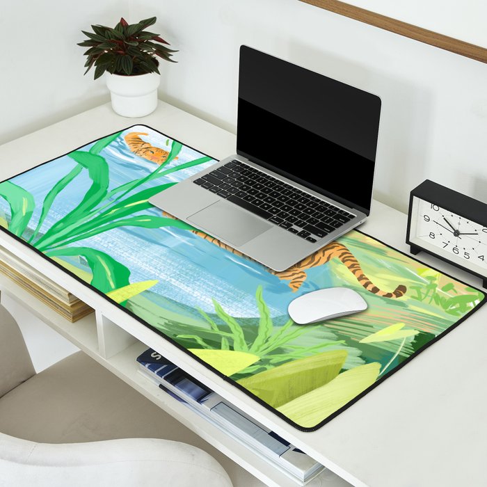 Deep in a Rainforest Desk Mat Gallery Image 2
