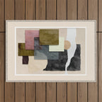 Soft Geometry II Outdoor Rug Gallery Image 1