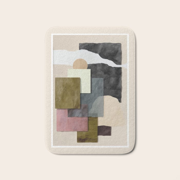 Soft Geometry II Bath Mat Gallery Image 1