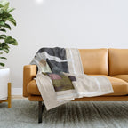 Soft Geometry II Throw Blanket Gallery Image 1