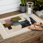 Soft Geometry II Outdoor Rug Gallery Image 2