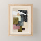Soft Geometry II Mini Art Print Gallery Image 1