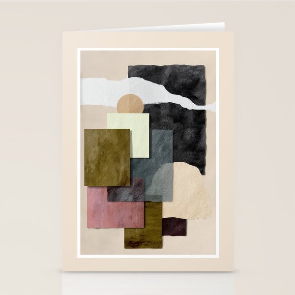Soft Geometry II Stationery Card Gallery Image 1
