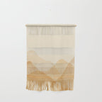 Abstract terracotta mountains Wall Hanging Gallery Image 1