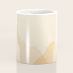 Abstract terracotta mountains Coffee Mug Gallery Image 4