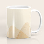 Abstract terracotta mountains Coffee Mug Gallery Image 1