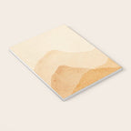 Abstract terracotta mountains Notebook Gallery Image 3