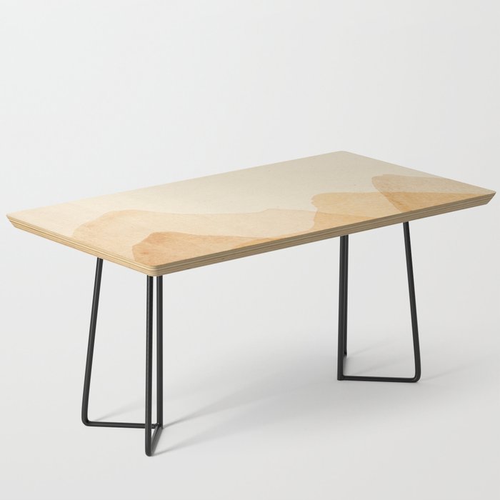 Abstract terracotta mountains Coffee Table Gallery Image 1