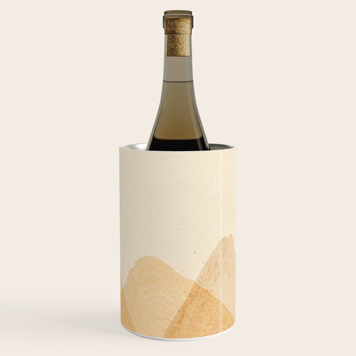 Abstract terracotta mountains Wine Chiller Gallery Image 3